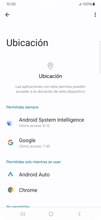 Pulsa la app deseada. Pulsa la app deseada.