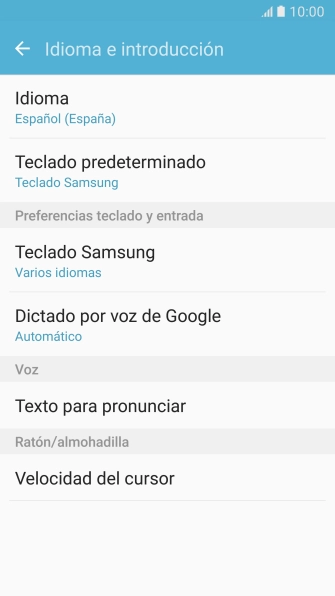 Pulsa Teclado Samsung. Pulsa Teclado Samsung.