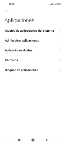 Pulsa Administrar aplicaciones. Pulsa Administrar aplicaciones.