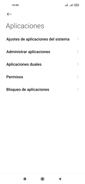 Pulsa Administrar aplicaciones. Pulsa Administrar aplicaciones.