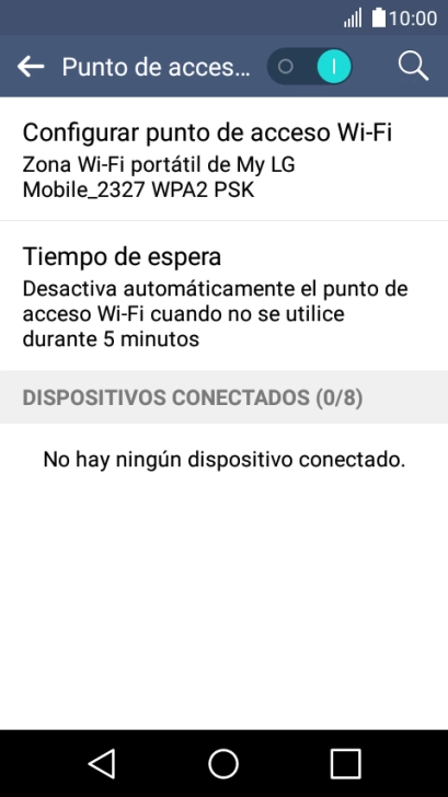 Pulsa la tecla de inicio para terminar y regresar a la pantalla de inicio. Pulsa la tecla de inicio para terminar y regresar a la pantalla de inicio.
