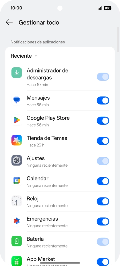 Pulsa la lista desplegable. Pulsa la lista desplegable.
