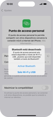 Si la función de wifi está activada, pulsa Solo Wi-Fi y USB. Si la función de wifi está activada, pulsa Solo Wi-Fi y USB.