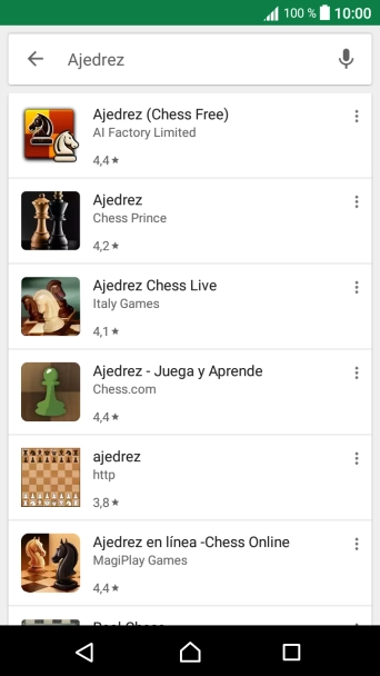 Pulsa la app deseada. Pulsa la app deseada.