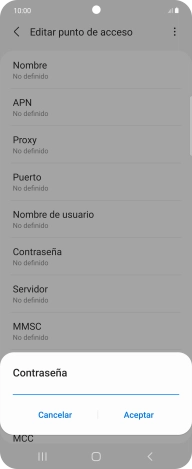 Introduce wap125 y pulsa Aceptar. Introduce wap125 y pulsa Aceptar.