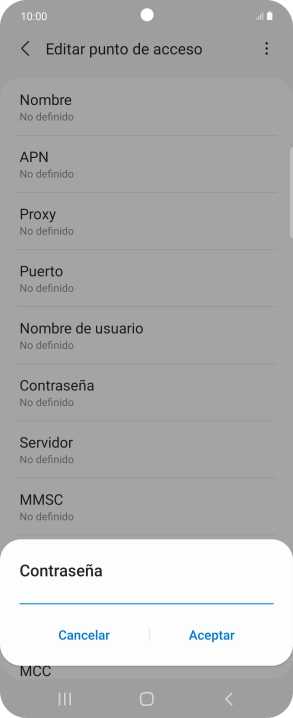Introduce wap125 y pulsa Aceptar. Introduce wap125 y pulsa Aceptar.