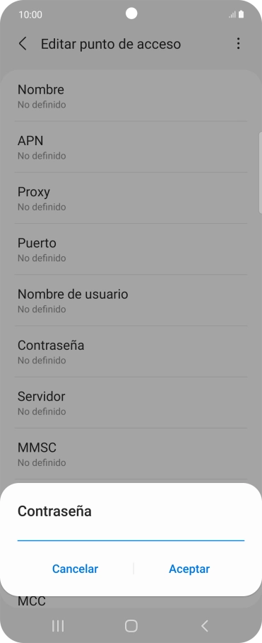 Introduce wap125 y pulsa Aceptar. Introduce wap125 y pulsa Aceptar.