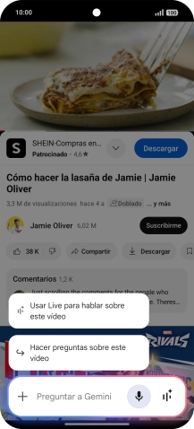 Pulsa Hacer preguntas sobre este vídeo. Pulsa Hacer preguntas sobre este vídeo.