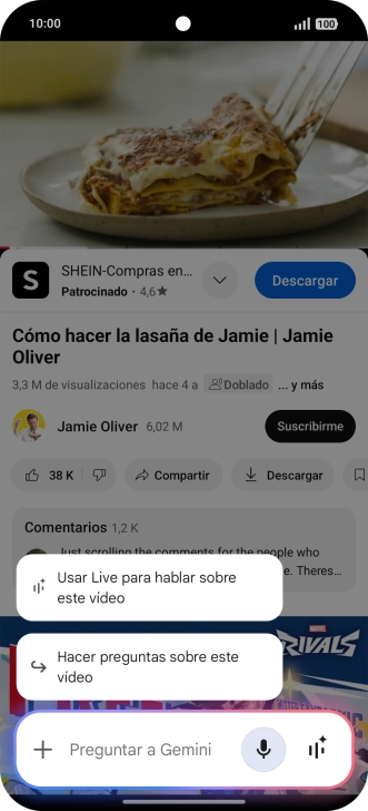 Pulsa Hacer preguntas sobre este vídeo. Pulsa Hacer preguntas sobre este vídeo.