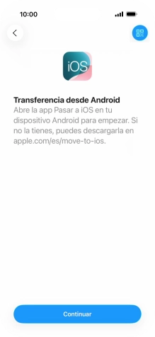 Para transferir contenido a tu teléfono, tienes que haber instalado la app Para transferir contenido a tu teléfono, tienes que haber instalado la app