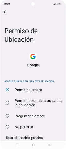 Pulsa el ajuste deseado. Pulsa el ajuste deseado.