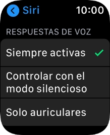 Pulsa el ajuste deseado bajo Pulsa el ajuste deseado bajo