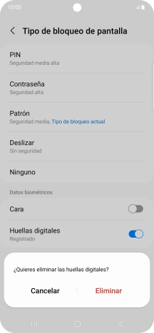 Pulsa Eliminar. Pulsa Eliminar.