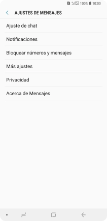 Pulsa Más ajustes. Pulsa Más ajustes.