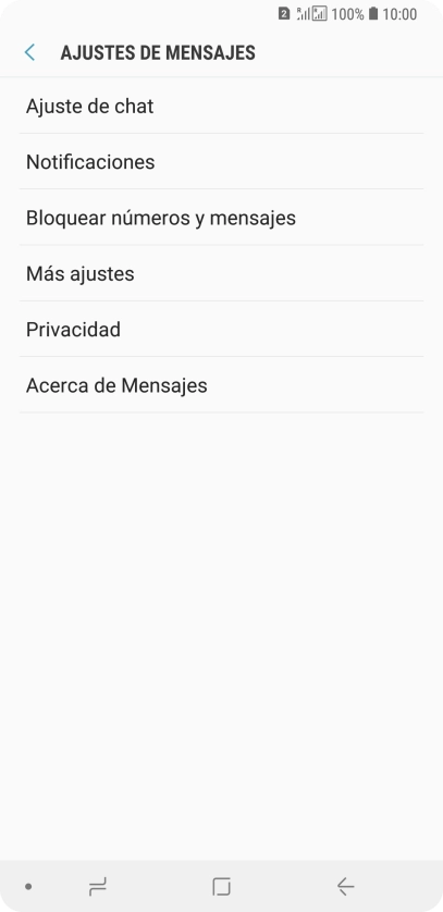 Pulsa Más ajustes. Pulsa Más ajustes.