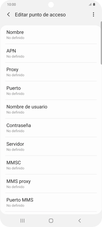 Pulsa Nombre. Pulsa Nombre.