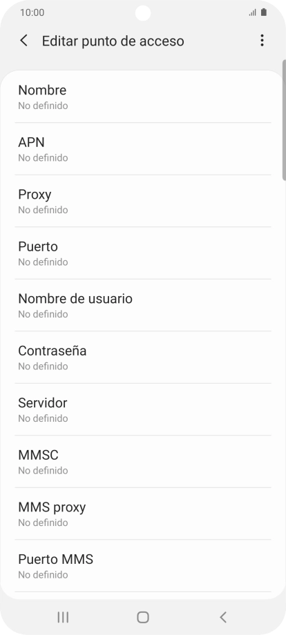 Pulsa Nombre. Pulsa Nombre.