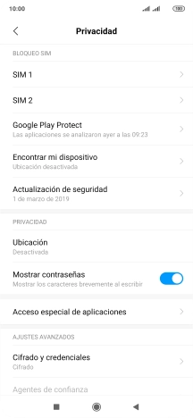 Pulsa Ubicación. Pulsa Ubicación.