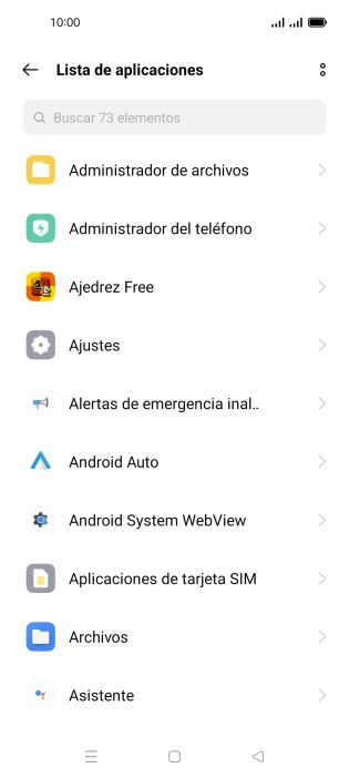 Pulsa la app deseada. Pulsa la app deseada.
