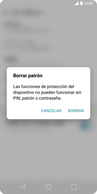 Pulsa BORRAR. Pulsa BORRAR.