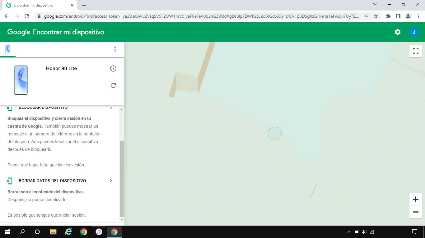 Haz clic en BORRAR DATOS DEL DISPOSITIVO y sigue las indicaciones de la pantalla para eliminar todo el contenido de tu teléfono. Ten en cuenta que ya no podrás utilizar la función de 