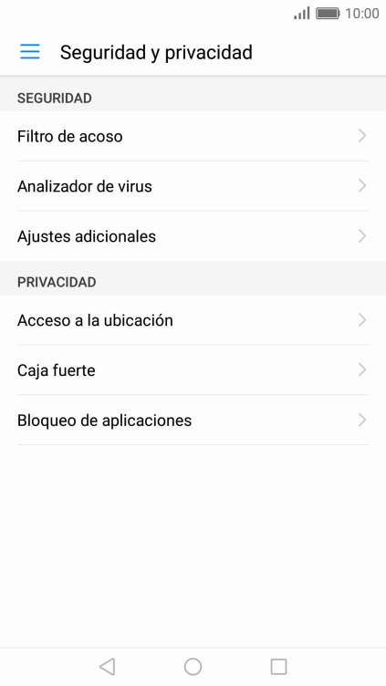 Pulsa Acceso a la ubicación. Pulsa Acceso a la ubicación.