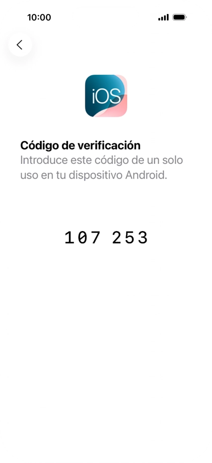 Sigue las indicaciones de la pantalla y de la app Sigue las indicaciones de la pantalla y de la app