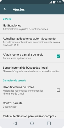 Pulsa Actualizar aplicaciones automáticamente. Pulsa Actualizar aplicaciones automáticamente.