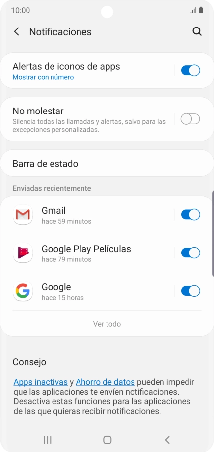Pulsa Ver todo.