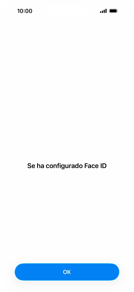 Pulsa OK. Si no has añadido anteriormente un código de seguridad, tendrás que introducir un código de libre elección dos veces consecutivas. Pulsa OK. Si no has añadido anteriormente un código de seguridad, tendrás que introducir un código de libre elección dos veces consecutivas.