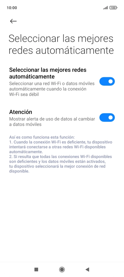 Pulsa el indicador junto a Pulsa el indicador junto a