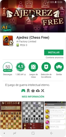 Pulsa INSTALAR y sigue las indicaciones de la pantalla para instalar la app. Pulsa INSTALAR y sigue las indicaciones de la pantalla para instalar la app.