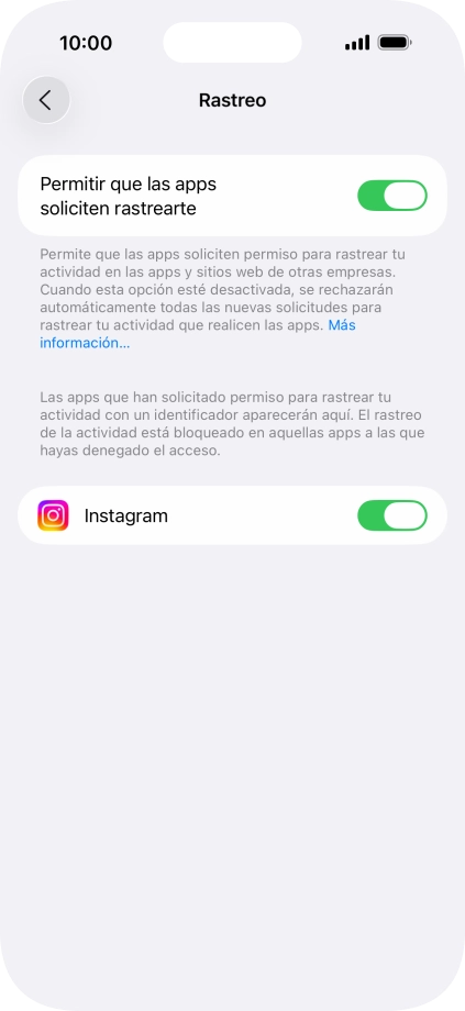 Pulsa el indicador junto a Pulsa el indicador junto a