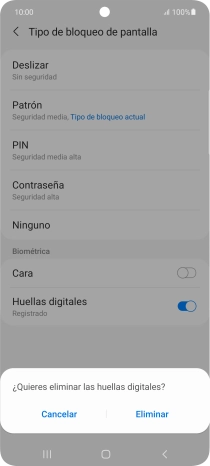 Pulsa Eliminar. Pulsa Eliminar.