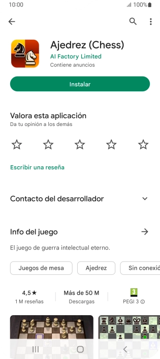 Pulsa la tecla de inicio para terminar y regresar a la pantalla de inicio.