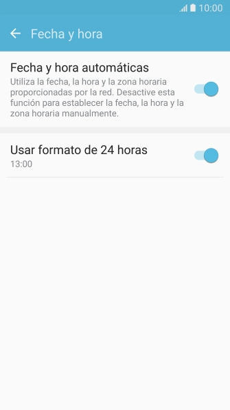 Pulsa el indicador junto a 