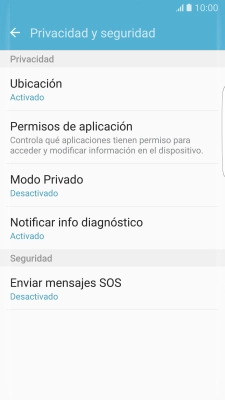 Pulsa Ubicación. Pulsa Ubicación.