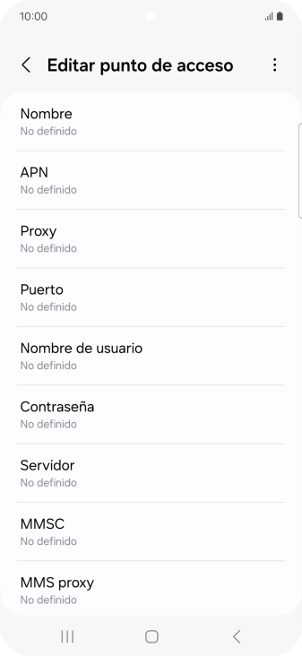 Pulsa Nombre. Pulsa Nombre.