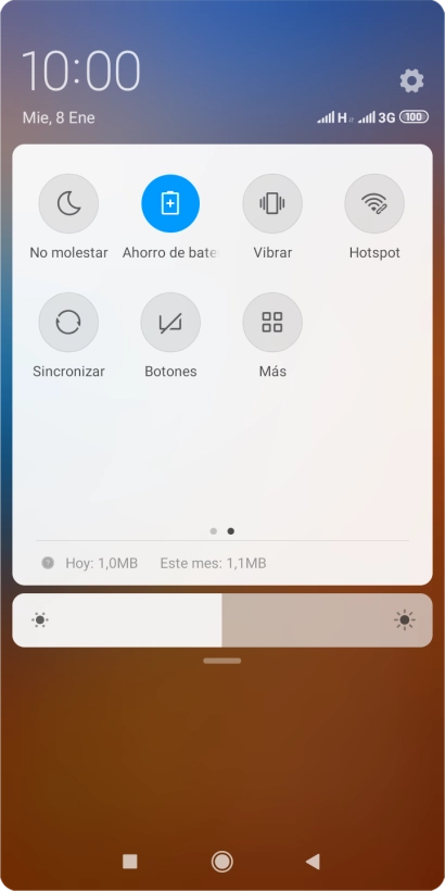 Pulsa la tecla de inicio para terminar y regresar a la pantalla de inicio. Pulsa la tecla de inicio para terminar y regresar a la pantalla de inicio.
