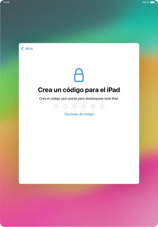 Pulsa Opciones de código. Pulsa Opciones de código.