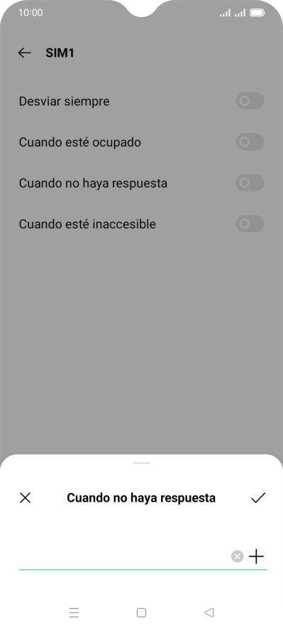 Introduce +34600132000 y pulsa el icono de aceptar. Introduce +34600132000 y pulsa el icono de aceptar.
