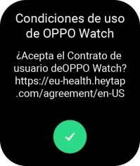 Pulsa el icono de aceptar. Pulsa el icono de aceptar.