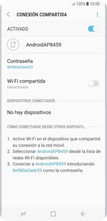 Pulsa la tecla de inicio para terminar y regresar a la pantalla de inicio. Pulsa la tecla de inicio para terminar y regresar a la pantalla de inicio.
