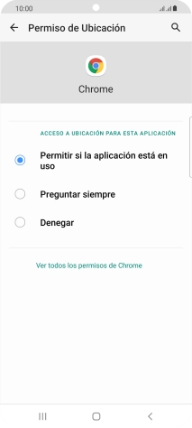 Pulsa el ajuste deseado. Pulsa el ajuste deseado.