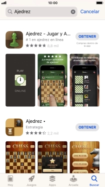 Pulsa la app deseada. Pulsa la app deseada.