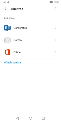 Pulsa el tipo de cuenta deseado. Pulsa el tipo de cuenta deseado.