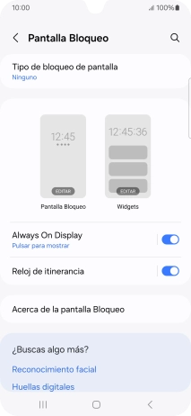 Pulsa la tecla de inicio para terminar y regresar a la pantalla de inicio.