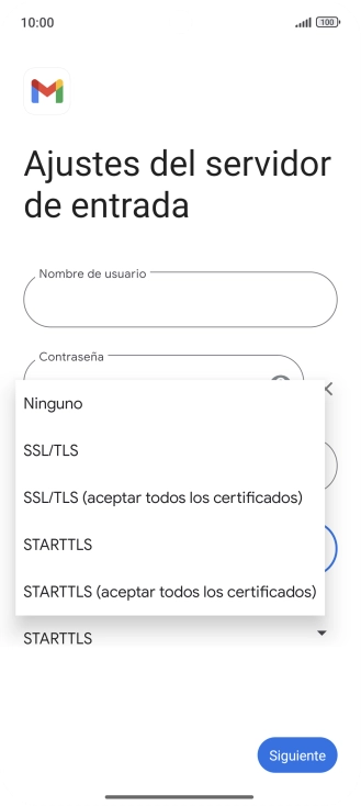 Pulsa SSL/TLS.