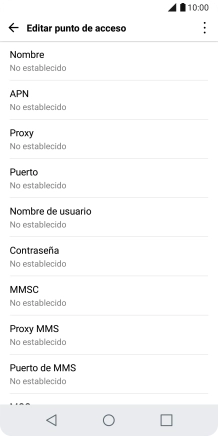Pulsa Nombre.