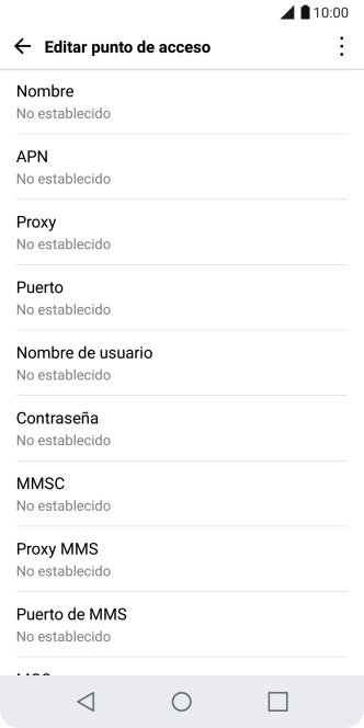 Pulsa Nombre.
